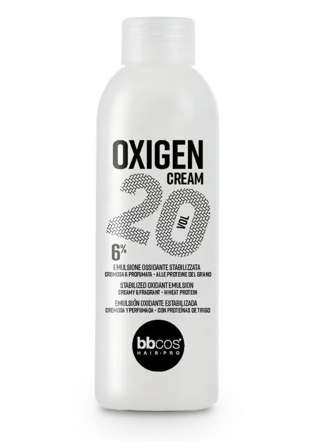 BBCOS OXIGEN CREAM 20 VOL 6% 150ML
